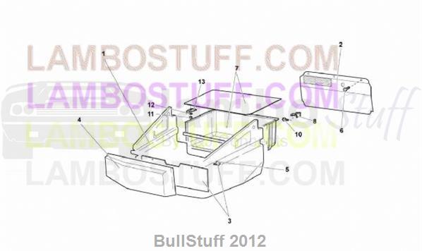 2005 Lamborghini MURCIELAGO ROADSTER USA COVERING (79.02.00)